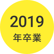 2019年卒業
